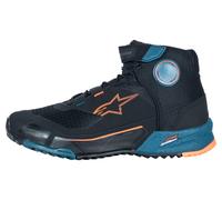 alpinestars CR-X DS sneaker men Black/Turquoise/Neon orange, 12