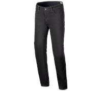 Alpinestars Cult-8 Stretch Denim Motorcycle Textile Pants, black, size 34