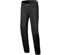 Alpinestars Cult-8 Stretch Denim Motorcycle Textile Pants, black, size 32
