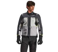 Alpinestars Cusco Drystar waterproof Motorcycle Textile Jacket, dark grey/light grey, size 3XL