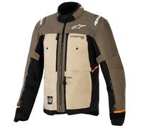 Alpinestars Cusco Drystar Waterproof Adventure Jacket Walnut Aluminum Black