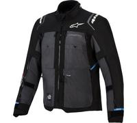 Alpinestars Cusco Drystar waterproof Motorcycle Textile Jacket, black-grey, size 4XL for Men