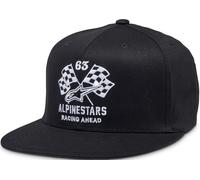 Alpinestars Double Check Flatbill Cap, black/white, size S/M