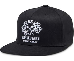Alpinestars Double Check Flatbill Cap, black-white, size S M for Men