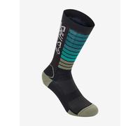 Alpinestars Drop 22 Socks, black-blue-yellow, size S for Men