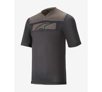 Alpinestars Drop 4.0 Short Sleeve Jersey Black Dark Grey - S