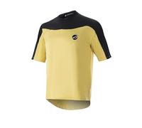 Alpinestars Drop Meta Short Sleeve Jersey - Gold - Medium