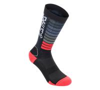 Alpinestars Drop Socks Black Bright Red