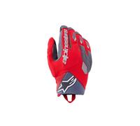 Alpinestars Durack Motorcycle Gloves, red/grey, size XL