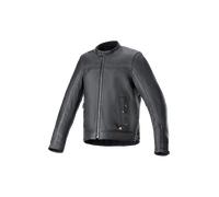Alpinestars Dyno Motorcycle Leather Jacket, black, size S