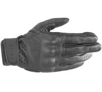 Alpinestars Dyno perforated Motorcycle Gloves, black/black, size 2XL
