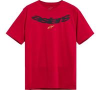 Alpinestars Elliptic Short Sleeves CSF Moto Motorcycle Motorbike T-Shirt Red
