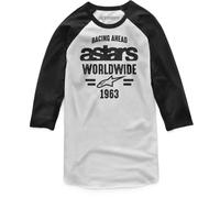 Alpinestars Entice Longsleeve, black-white, size S for Men