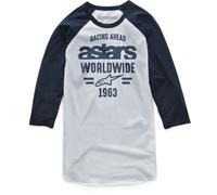 Alpinestars Entice Longsleeve, white/blue, size M
