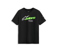Alpinestars Entitled CSF Tee Short Black / Green T-Shirt - Men Casual wear tee
