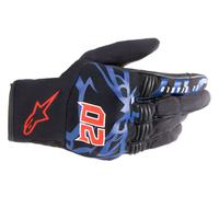 Alpinestars Fabio Quartararo FQ20 Copper Motorcycle Motorbike Gloves Black Blu