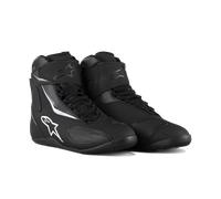 Alpinestars Fastback 2 Drystar Motorcycle Shoes, black-white, size 47 48