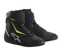 Alpinestars Fastback-2 Motorcycle Boots Drystar Black Flo Yellow