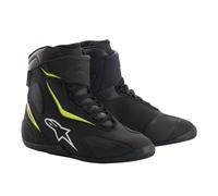 Alpinestars Fastback-2 Motorcycle Boots Drystar Black Flo Yellow