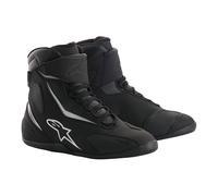 Alpinestars Fastback 2 Drystar Motorcycle Shoes, black-white, size 43 for Men