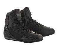 Alpinestars Faster-3 Drystar Motorcycle Motorbike Shoes - Black/Cool Grey