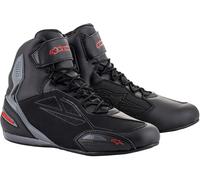 Alpinestars Faster-3 DryStar Motorcycle Shoes, black-grey-red, size 44 for Men