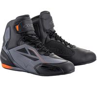 Alpinestars Faster-3 DryStar Motorcycle Shoes, black-grey, size 42 for Men