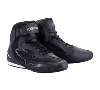 Alpinestars Faster-3 Ride Knit Motorcycle Motorbike Boots - Black/Dark Grey