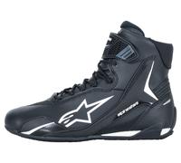 Alpinestars Faster-4 Riding Motorcycle Urban Road Shoes - Black / White
