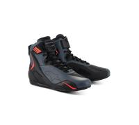 Alpinestars Faster-4 Motorcycle Shoes, black/grey/red, size 12,5