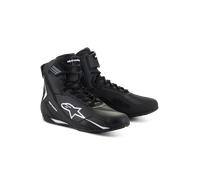 §Alpinestars Faster-4 MC Shoes Black-White§