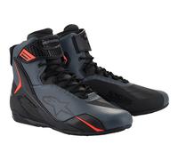 Alpinestars Faster-4 Motorcycle Shoes, black-grey-red, size 45 for Men