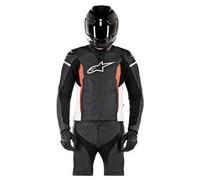 alpinestars Faster Leather Combi Jacket black size 52