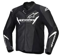 Alpinestars Faster V3 leather jacket white size 50