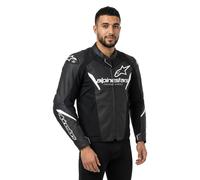 Alpinestars Faster V3 Leather Jacket Black 46 Men