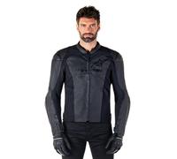 Alpinestars Faster V3 Motorcycle Leather Jacket, black, size 56 for Men