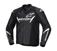 Alpinestars Faster v3 Leather Motorcycle Jacket Mens Sports Race Track Black Red