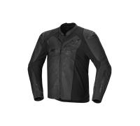 Alpinestars Faster V3 Motorcycle Leather Jacket, black, size 58 for Men