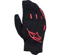 Alpinestars Faster V3 Plasma Drystar waterproof Motorcycle Gloves, black/red, size M