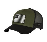 Alpinestars Flag Snapback Cap Green,Black