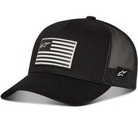 Alpinestars Flag Snapback Cap, black/black, One size