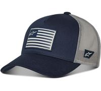 Alpinestars Flag Snapback Cap Blue,Grey
