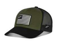 Alpinestars Flag Snapback Cap Green,Black Men,Women