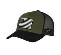 Alpinestars Flag Snapback Cap Green,Black