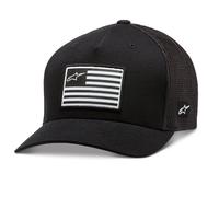 Alpinestars Flag Snapback Hat Black Black