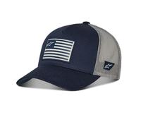 Alpinestars Flag Snapback Hat Navy Grey