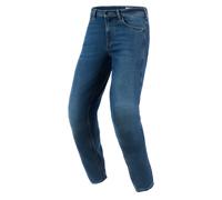Alpinestars FLEX-AST 5 Denim Riding Jeans - Short Leg (Indigo Washed)