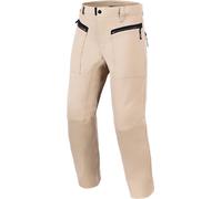 Alpinestars Flex-Ast Canvas Motorcycle Textile Pants, beige, size L for Men