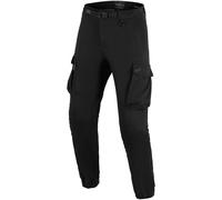 Alpinestars Flex-AST Cargo Motorcycle Textile Trousers - Black / Black
