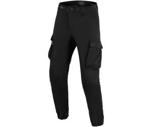 Alpinestars Flex-AST Cargo Motorcycle Textile Trousers - Black / Black